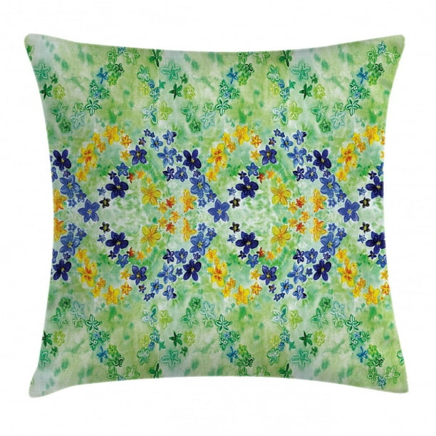 Blue Japanese Background Botanic Garden Flower Leaf Pillowcase,Home Decoration Pillowcase,Cushion Cover for Sofa 18 X 18 Inches Blue Japanese Background Botanic Garden Flower Leaf Pillowcase,Home Decoration Pillowcase,Cushion Cover for Sofa 18 X 18 Inches